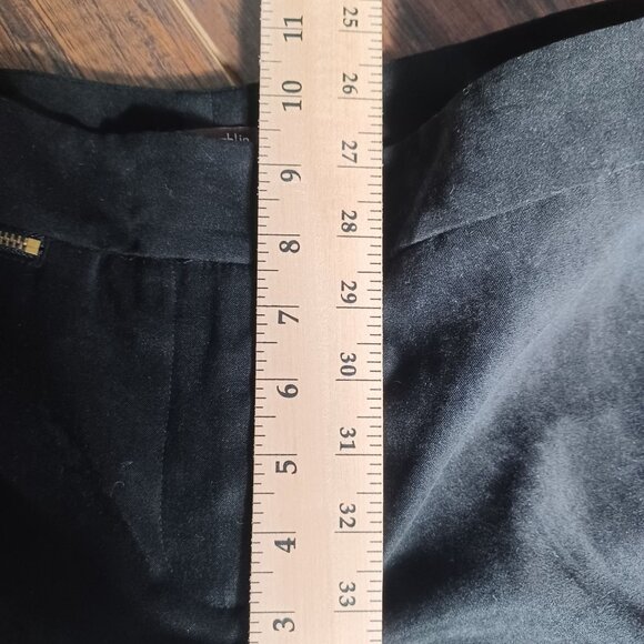 Vintage J.McLaughlin Pants Womens 4 Black 90s Minimalist Capsule Office Siren - Picture 7 of 9